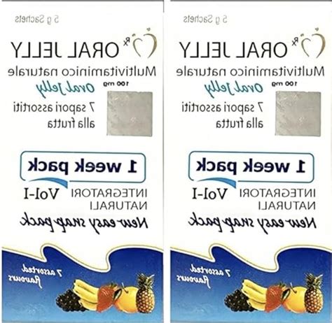 Oral Gel Fruity Flavour Bags 2.